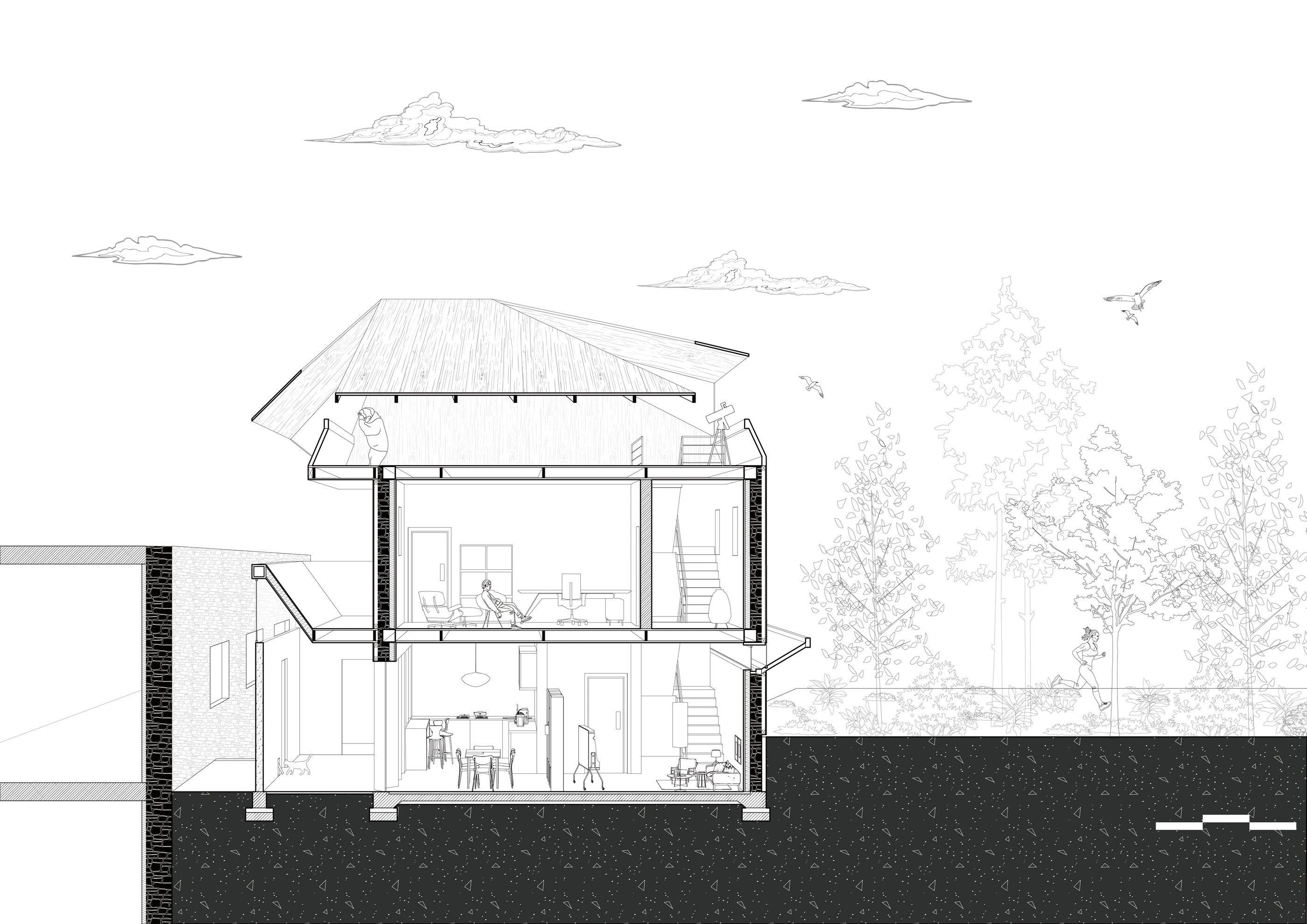 Depression residence daily-life perspective section
