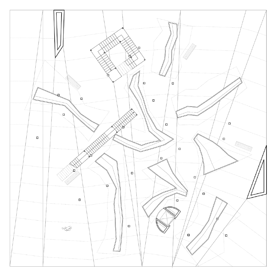 Ground organization derived from the abstract composition