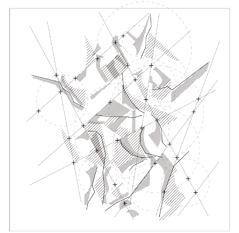 Abstract spatial composition study